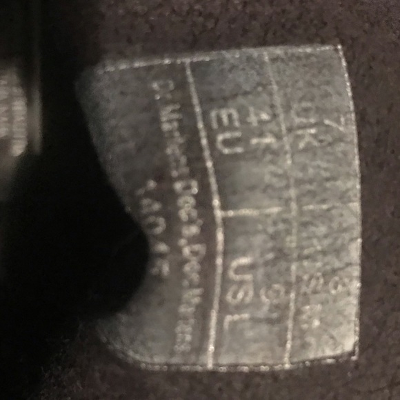 DR Martens boots, color black size 8 (41) in great condition - Picture 7 of 7